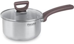 Ковш Rondell Fest RDS-1319, 0.9л, с крышкой, стальной