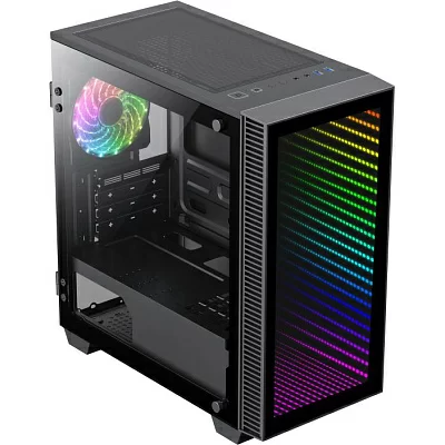 Корпус Minitower GameMax Mini Abyss MicroATX без БП с окном