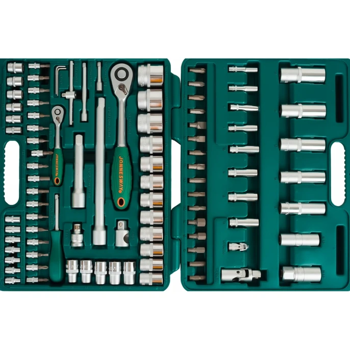 Набор торцевых головок 1/4"DR 4-14 мм и 1/2"DR 10-32 мм, 94 предмета, Jonnesway S04H52494S