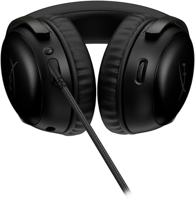 Наушники с микрофоном HyperX Cloud III черный 1.2м мониторные оголовье 727A8AA