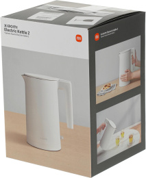 Чайник электрический Xiaomi Electric Kettle 2 EU, 1.7л, металл/пластик