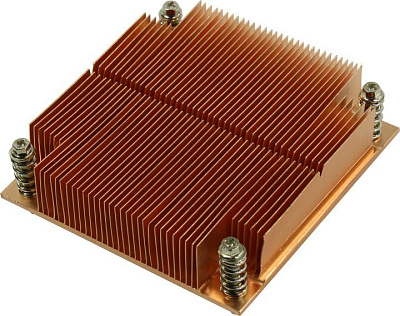 Радиатор для процессора Exegate EX286164RUS ExeGate ESNK-0046.1U.115x.Cu (Медный, LGA1150/1151/1155/1156/1200, TDP 100W, 435г, на винтах, с термопастой, Retail box)