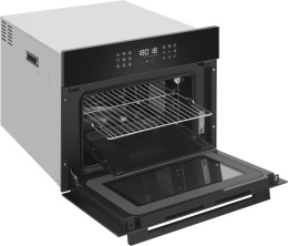 Духовой шкаф Электрический Meferi Microwave MEO609BK черный/нержавеющая сталь