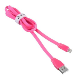 Кабели USB ACD USB кабель ACD-Life Lightning ; USB-A TPE, 1м, маджента ACD-U920-P5M