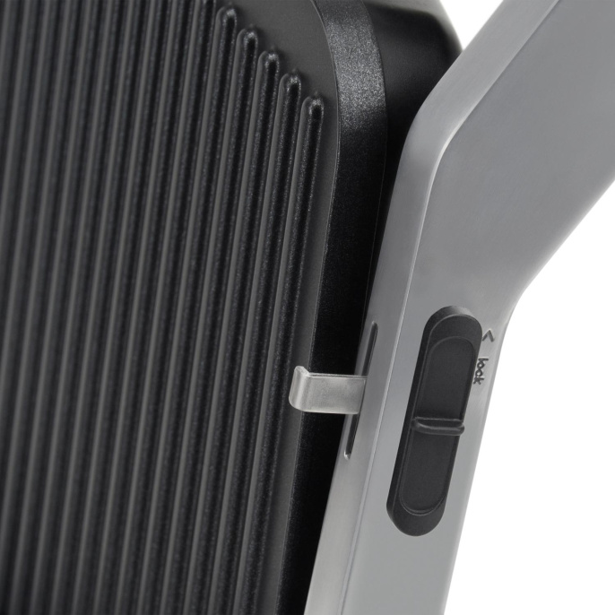 Электрогриль DOMFY Metal,  DSM-EG703 серебристый