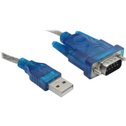 Кабель-адаптер USB 2.0-RS232 ExeGate EX-UAS-1.2 Am/DB9M, 1,2м, крепеж разъема - винты EX284951RUS