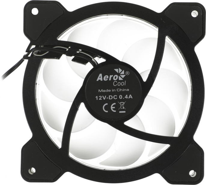 Вентилятор для корпуса Aerocool Saturn 12F RGB 120х120x25 черный 4-pin Molex 20дБ SATURN 12F DRGB MOLEX Ret