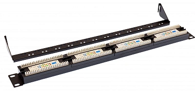 Патч-панель Suprlan 10-0403 19" 1U 24xRJ45 кат.5E UTP