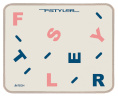 Коврик для мыши A4TECH FStyler FP25 (S) бежевый, ткань, 250х200х2мм [fp25 beige]