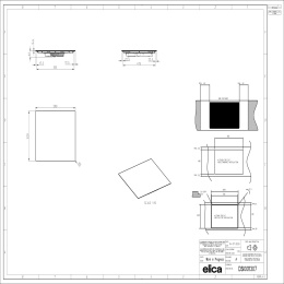 Индукционная варочная панель ELICA, 60 см, слайдерное управление, 4 конфорки, таймер, режим подогрева, пауза, защита от детей, цвет черный PRF0199859