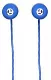 Гарнитура вкладыши Оклик HS-S-230 1.2м синий проводные в ушной раковине (S20)