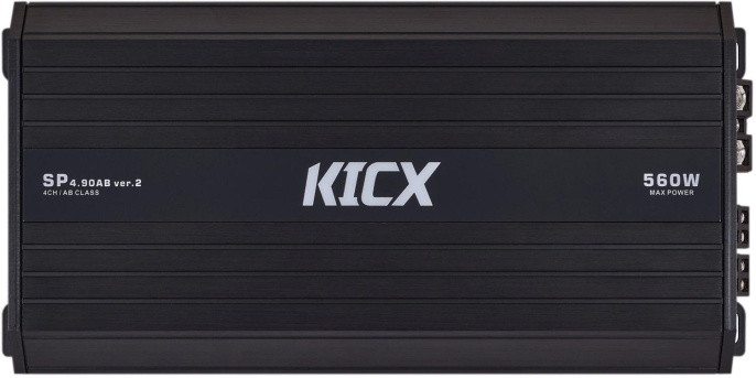 Усилитель автомобильный Kicx SP 4.90AB ver.2 четырехканальный