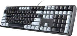 Клавиатура проводная механическая UGREEN KU103 35214 USB Wired Mechanical Keyboard RU. Длина кабеля: 1,6м. Цвет: черный (35214_)