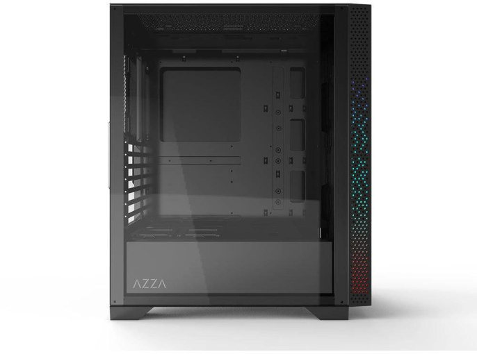 Корпус ATX AZZA Celesta F, Midi-Tower, без БП,  черный [csaz-340f celesta]