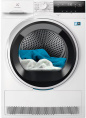 Сушильный барабан ELECTROLUX/ Сушильный барабан с тепловым насосом, Глубина, см: 63.8, Цвет: белый, Максимальная загрузка белья кг : 9, 12 программ, инверторный мотор,панель управления на английском языке (EW8D394M)