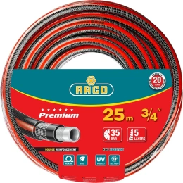 Шланг Raco 40300-3/4-25_Z01 3/4" 25м поливочный армированный красный/серый