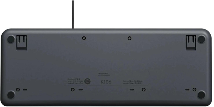 Клавиатура Logitech K106 черный USB slim (920-013902)