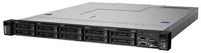 Сервер Lenovo ThinkSystem SR250 Rack 1U,Xeon E-2224 4C (3.4GHz/8MB/71W),1x8GB/2666/1R/UDIMM,noHDD(upto 4 LFF),SW RAID,2xGbE,noPCi riser,450W(upto 2),2.8m p/c,XCCStandard