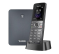 DECT-система Yealink W74P база W70B+трубка W74H до 10 SIP-аккаунтов, до 10 трубок на базу, до 20 вызовов