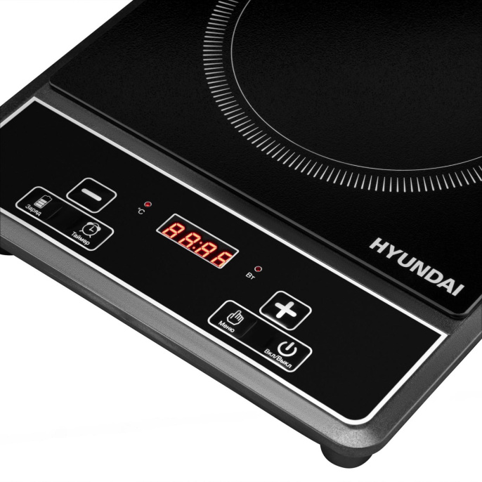 Плита Инфракрасная Hyundai HYC-0121 черный стеклокерамика настольная