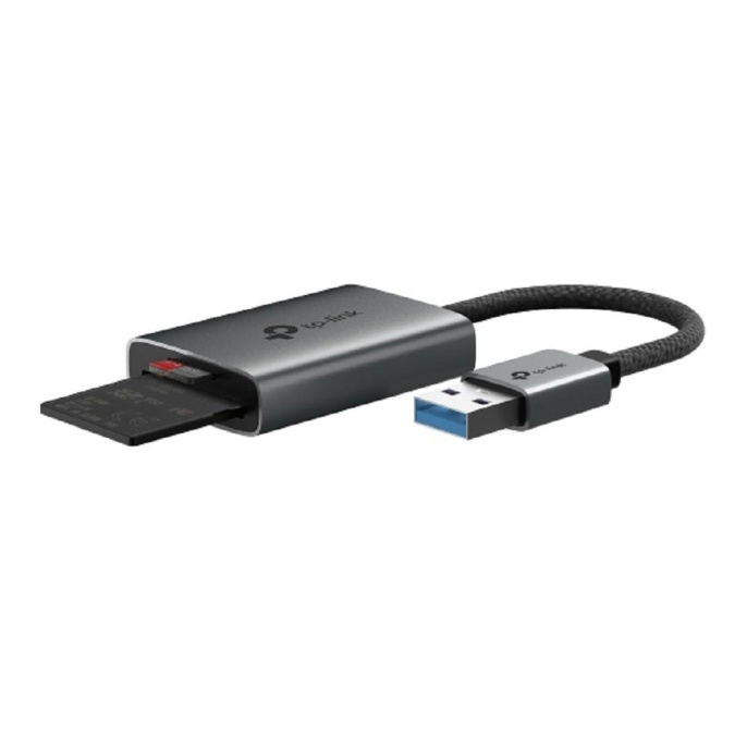 Картридер внешний TP-LINK UA430, серый