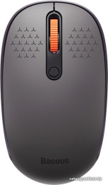 Мышь Baseus B01055502833-00 F01A Wireless Mouse Frosted Gray широкая совместимость с ОС, DPI: 800/1200/1600, материал: ABS