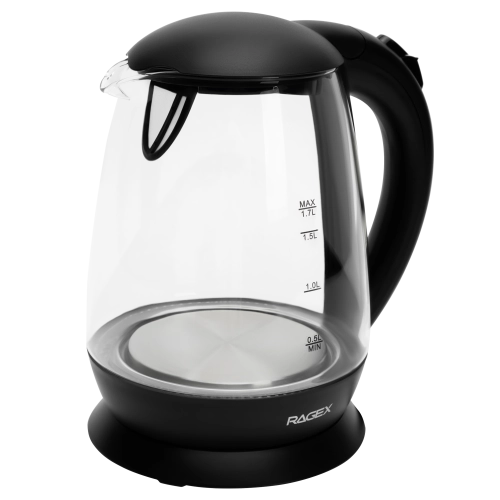 Электрический чайник RAGEX R2401, 1.7 л., 2200 Вт, цвет: 000 (черный)