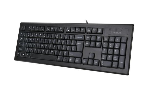Клавиатура A4Tech KR-85 черный USB кабель 1.5м