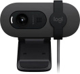 Камера Web Logitech HD Webcam Brio 100 черный 2Mpix 1920x1080 USB-A с микрофоном 960-001587