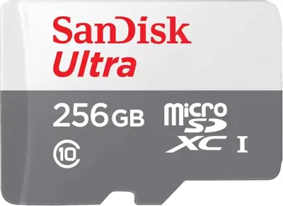 Карта памяти SANDISK MICRO SDXC 256GB UHS-I SDSQUNR-256G-GN3MN