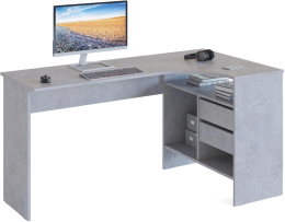 Стол компьютерный Сокол СПм-25 П, ЛДСП, бетон