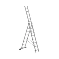 Универсальная алюминиевая трехсекционная лестница Topfort 3x8 ступеней 1717684