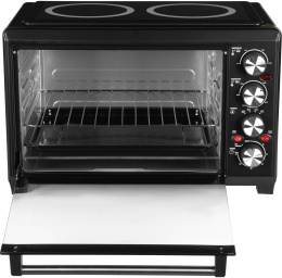 Мини-печь Hyundai MIO-HY086 38л. 1600Вт черный