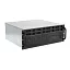 Procase ES408XS-SATA3-B-0 Корпус 4U Rack server case (8 SATA3/SAS 12Gb hotswap HDD), черный, без блока питания, глубина 400мм, MB 12