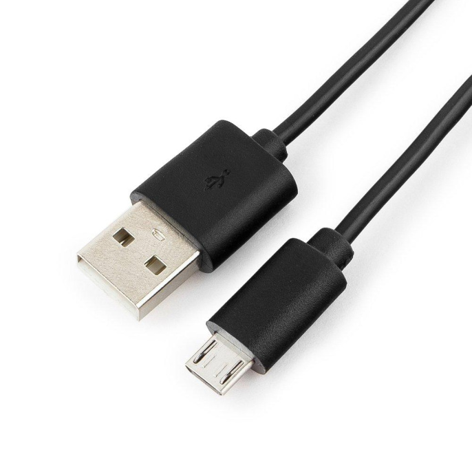 Cablexpert Кабель USB 2.0 Pro AM/microBM 5P, 1.8м, черный, пакет CC-mUSB2-AMBM-6