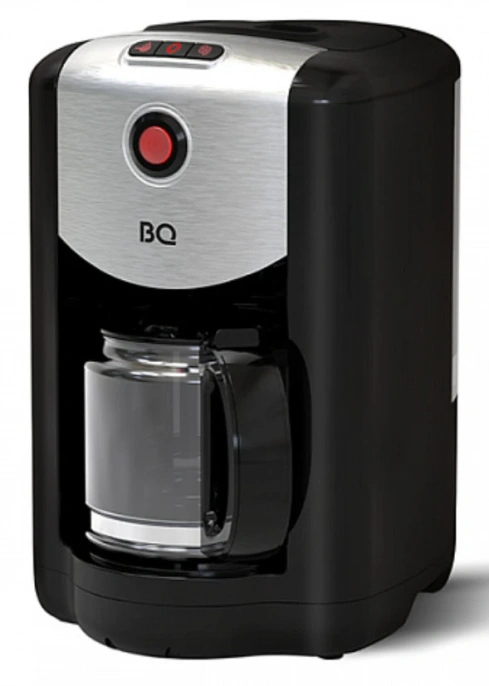 Капельная кофеварка со встроенной кофемолкой BQ CM1009 Черный-Стальной