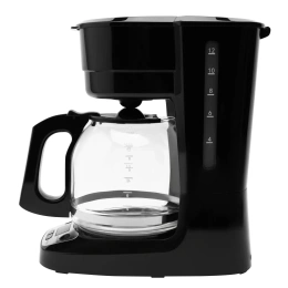 Капельная кофеварка RAGEX R407-000, 1.8 литра, 900 Вт, черная