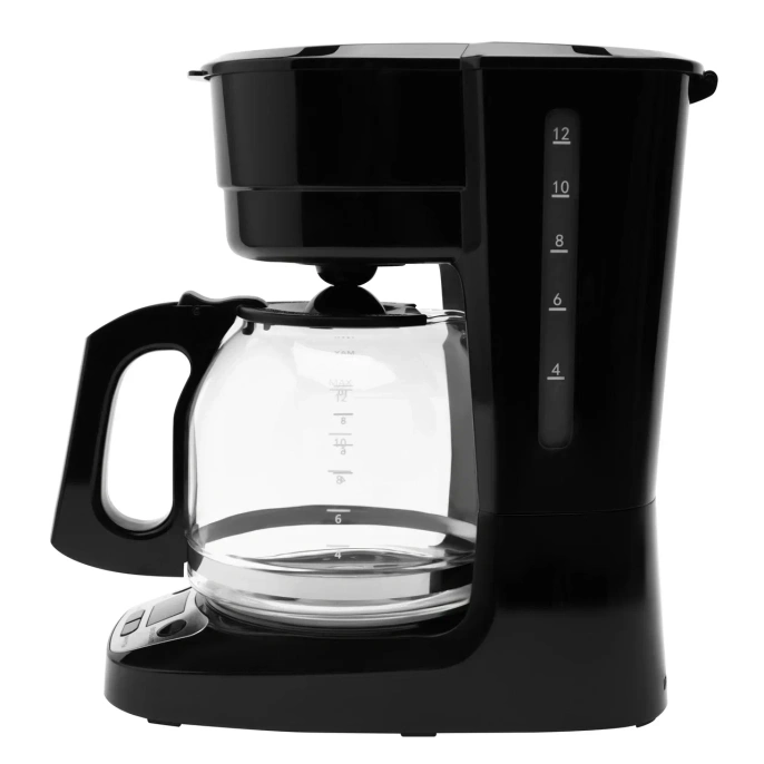 Капельная кофеварка RAGEX R407-000, 1.8 литра, 900 Вт, черная