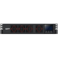 ИБП HIDEN EXPERT ULPS3000RM 3000ВА/2700Вт {Линейно-интерактивный ИБП Rackmount 2U, 8 IEC C13 и 1xIEC C19, USB, RS232, SNMP слот, встроенные АКБ 6х12В/9Ач}
