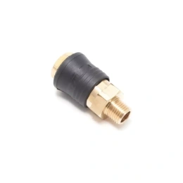 Быстроразъем пневматический Rockforce с клапаном, наружная резьба 1/2" (ONE TOUCH) RF-SE6-4SM(2007)