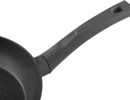 Сковорода Polaris Kontur 26F круглая 26см покрытие: Pfluon ручка несъемная без крышки черный 015091