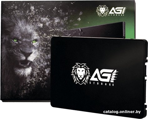 Накопитель SSD AGI AI238 512GB AGI500GIMAI238-CB 2.5", SATA 3.0, 3D NAND, скорость чтения/записи: 530/510MB/s
