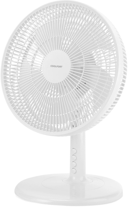 Вентилятор настольный COOLFORT CF-2014, белый