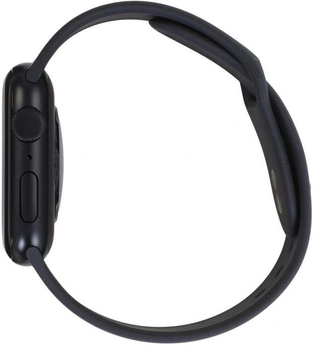 Смарт-часы Apple Watch SE 3 2025 A3325 44мм OLED корп.темная ночь Sport Band рем.темная ночь разм.брасл.:S/M (MEHN4J/A)