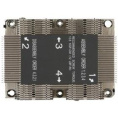 Supermicro SNK-P0068PS - 2U Passive CPU Heat Sink for LGA 3647, 108x78x64