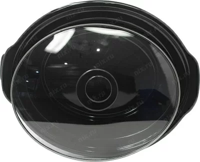 Медленноварка Kitfort КТ-207 3.5л 200Вт серебристый/черный