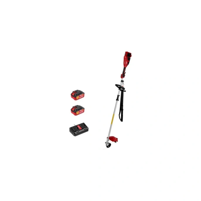 Триммер аккумуляторный WORTEX TB 3036-1 ALL1 XLT SET бесщеточный двигатель, 18В+18В, ширина скашивания 340/255 мм леска/нож 1334872