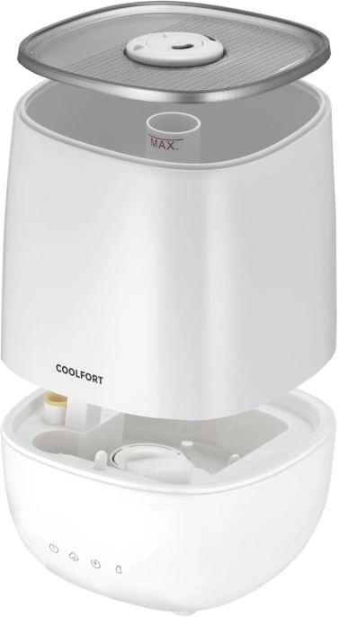 Увлажнитель воздуха ультразвуковой COOLFORT CF-3600, 4.8л, белый