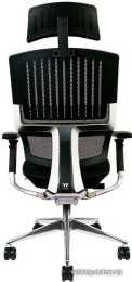 Офисное кресло Thermaltake Cyberchair E500 Black GGC-EG5-BBLFDM-01 для руководителя, механизм мультиблок, максимальная нагрузка 150 кг
