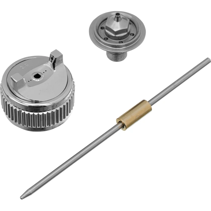 Комплект для краскораспылителя 57323 сопло 2 мм, игла, форсунка MATRIX 57390